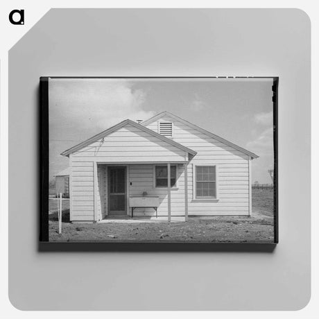 アートパネル-Migrant Worker Housing Detail
 - ラッセル リー Canvas.