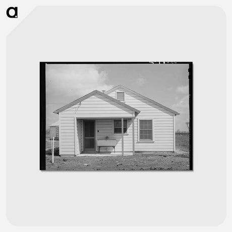 アートポストカード-Migrant Worker Housing Detail
 - ラッセル リー Postcard.