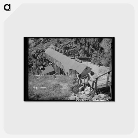 アートポストカード-Ouray Aerial Tram
 - ラッセル リー Postcard.