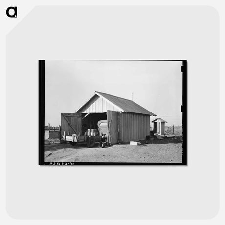 アートポストカード-FSA Client's Garbage
 - ラッセル リー Postcard.