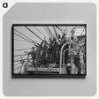 アートパネル-Shasta Dam Wheelhouse
 - ラッセル リー Canvas.