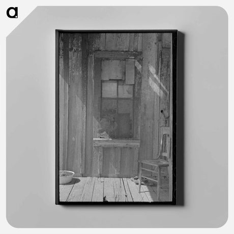 アートパネル-Sharecropper's Home
 - ラッセル リー Canvas.