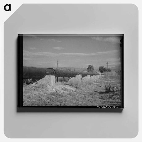 アートパネル-FSA Irrigation Pipeline
 - ラッセル リー Canvas.