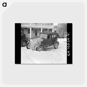 アートポストカード-McLeansboro Automobile
 - ラッセル リー Postcard.