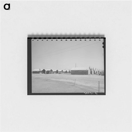 アートメモ帳-Aqua Fria Shelters
 - ラッセル リー Memo.