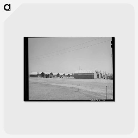 アートポストカード-Aqua Fria Shelters
 - ラッセル リー Postcard.