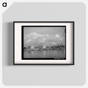 アートポスター-Oil Refinery, Port of Houston
 - ラッセル リー Poster.
