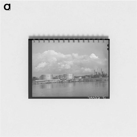 アートメモ帳-Oil Refinery, Port of Houston
 - ラッセル リー Memo.