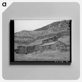 アートパネル-Gold Mill at Fall Creek
 - ラッセル リー Canvas.