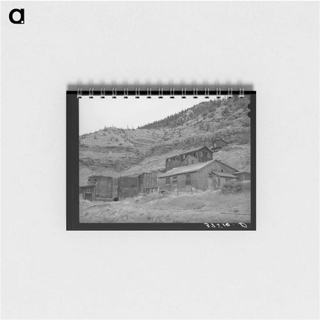 アートメモ帳-Gold Mill at Fall Creek
 - ラッセル リー Memo.
