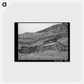 アートポストカード-Gold Mill at Fall Creek
 - ラッセル リー Postcard.