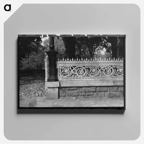 アートパネル-Iron Grill Work, Meriden
 - ラッセル リー Canvas.