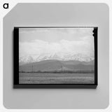 アートパネル-Spring Pasture, Uinta Mountains
 - ラッセル リー Canvas.
