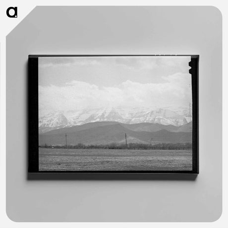 アートパネル-Spring Pasture, Uinta Mountains
 - ラッセル リー Canvas.