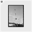 アートポストカード-Concrete Bucket Over Shasta Dam
 - ラッセル リー Postcard.