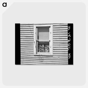 アートポストカード-House in Ericsburg
 - ラッセル リー Postcard.