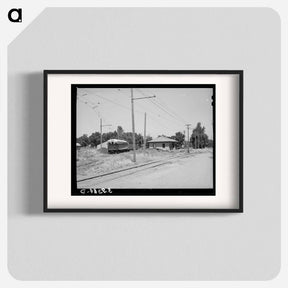 アートポスター-Inter-urban Station, Mendon
 - ラッセル リー Poster.