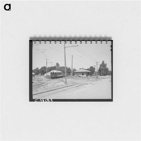 アートメモ帳-Inter-urban Station, Mendon
 - ラッセル リー Memo.