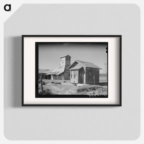 アートポスター-Cotton Gin, Slick, Oklahoma
 - ラッセル リー Poster.