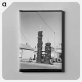 アートパネル-Used Tires, Minot
 - ラッセル リー Canvas.