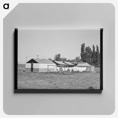 アートパネル-FSA Migratory Labor Camp
 - ラッセル リー Canvas.
