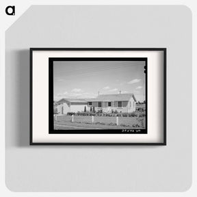 アートポスター-Manager's House, FSA Farm Labor Camp
 - ラッセル リー Poster.