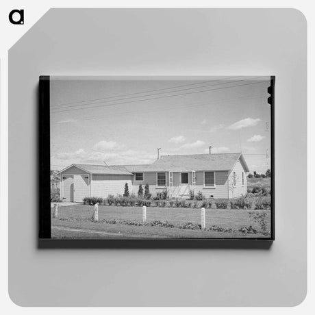 アートパネル-Manager's House, FSA Farm Labor Camp
 - ラッセル リー Canvas.