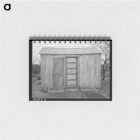 アートメモ帳-Typical Mexican House, Crystal City
 - ラッセル リー Memo.