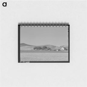 アートメモ帳-Farmstead and Wheat Land
 - ラッセル リー Memo.