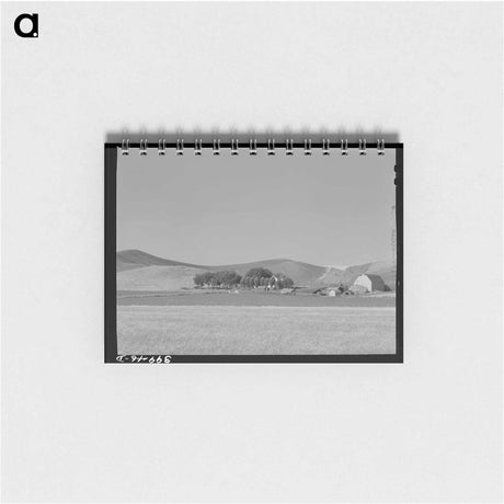 アートメモ帳-Farmstead and Wheat Land
 - ラッセル リー Memo.