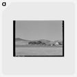 アートポストカード-Farmstead and Wheat Land
 - ラッセル リー Postcard.