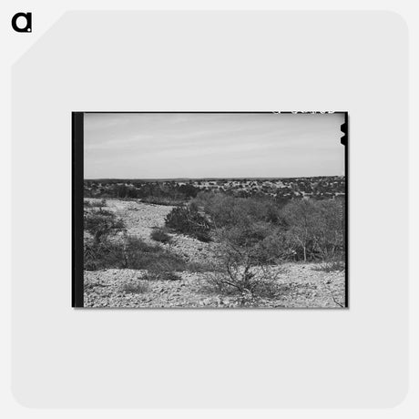 アートポストカード-Kimble County, Texas
 - ラッセル リー Postcard.