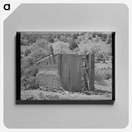 アートパネル-Georgetown Adobe Ruins
 - ラッセル リー Canvas.