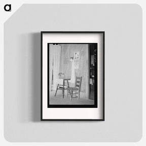 アートポスター-Farm Family Living Room
 - ラッセル リー Poster.