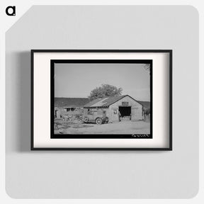 アートポスター-Blacksmith Shop, Penasco, New Mexico
 - ラッセル リー Poster.