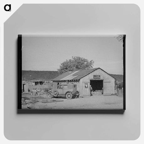 アートパネル-Blacksmith Shop, Penasco, New Mexico
 - ラッセル リー Canvas.
