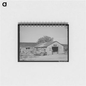 アートメモ帳-Blacksmith Shop, Penasco, New Mexico
 - ラッセル リー Memo.