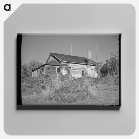 アートパネル-Placer County Yards
 - ラッセル リー Canvas.
