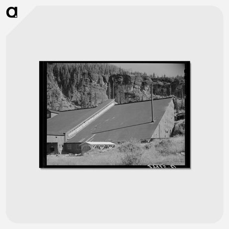 アートポストカード-The Mill at Camp Bird Mine
 - ラッセル リー Postcard.
