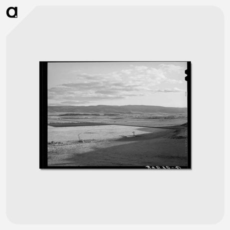 アートポストカード-Little Colorado River Valley Range
 - ラッセル リー Postcard.