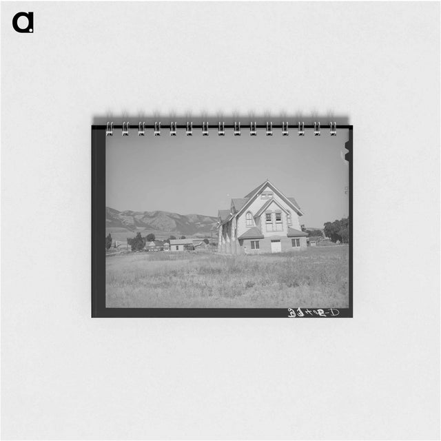 アートメモ帳-Church of the Latter Day Saints, Mendon, Utah
 - ラッセル リー Memo.