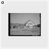 アートポストカード-Church of the Latter Day Saints, Mendon, Utah
 - ラッセル リー Postcard.