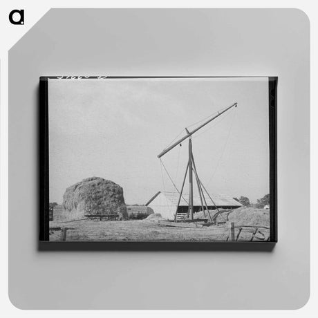 アートパネル-Hay on Farm
 - ラッセル リー Canvas.