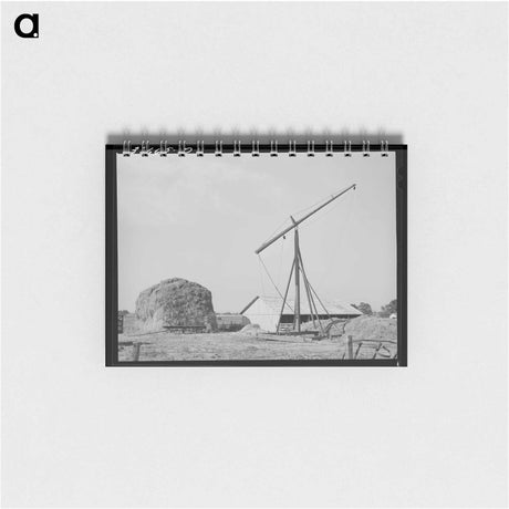 アートメモ帳-Hay on Farm
 - ラッセル リー Memo.