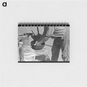 アートメモ帳-Baking Bread Near Marfa
 - ラッセル リー Memo.