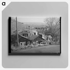 アートパネル-Chinatown, New Castle, California
 - ラッセル リー Canvas.