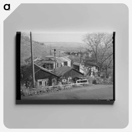 アートパネル-Chinatown, New Castle, California
 - ラッセル リー Canvas.