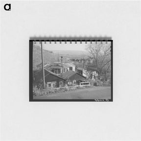 アートメモ帳-Chinatown, New Castle, California
 - ラッセル リー Memo.