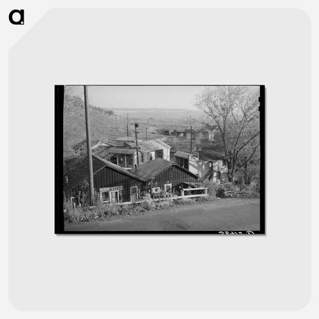 アートポストカード-Chinatown, New Castle, California
 - ラッセル リー Postcard.