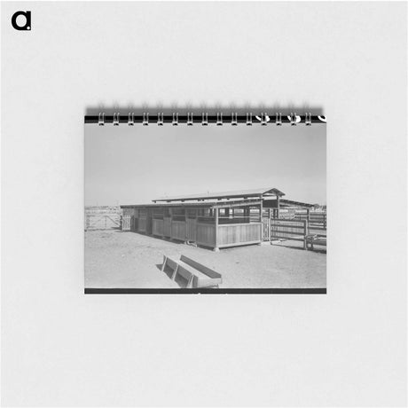 アートメモ帳-Dairy Barn, Casa Grande Valley Farms
 - ラッセル リー Memo.